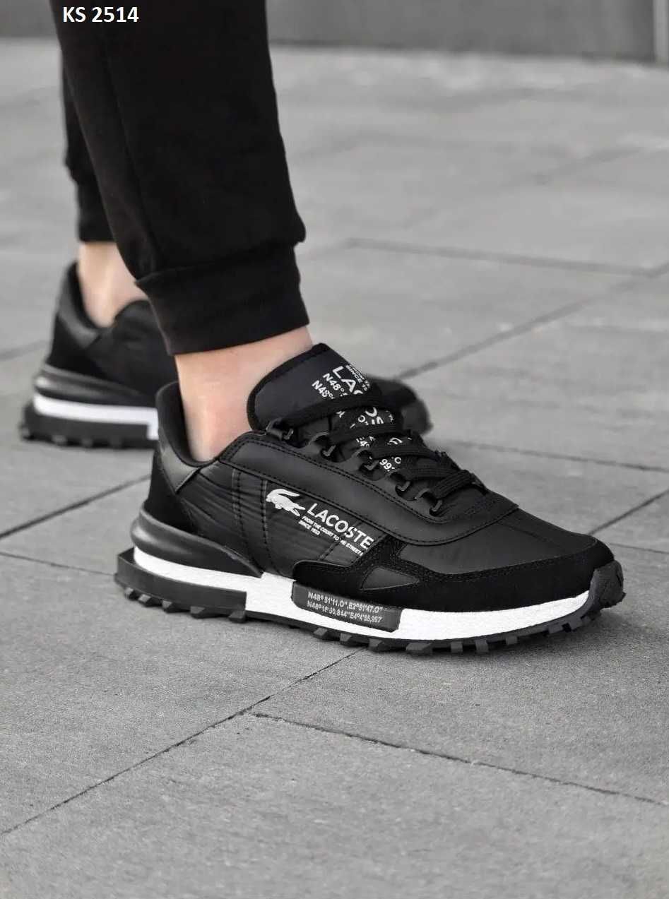 Кросівки Lacoste Elite Active Black White. Арт: KS 2514