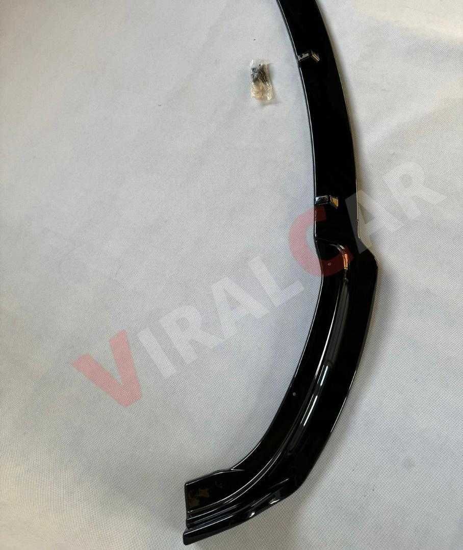 Dokładka Zderzaka Splitter BMW F30 F31 CZARNY POŁYSK / CARBON