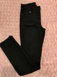 Czarne proste damskie spodnie H&M 34