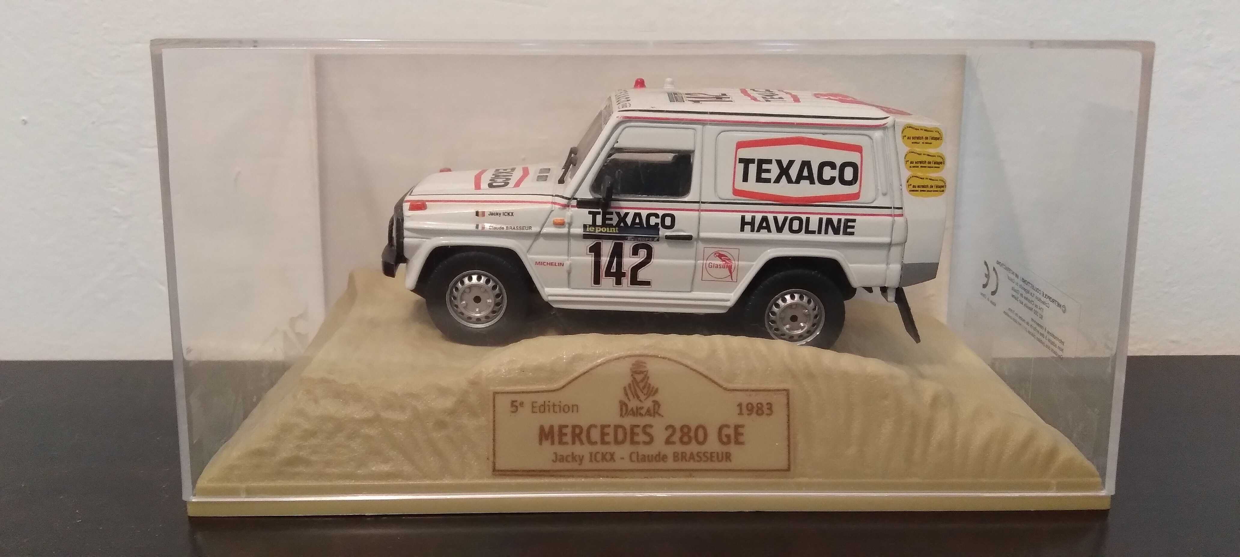 Citroën Xsara, DS3, C2 . Dakar: Mercedes 280 GE , Volkswagen iltis .