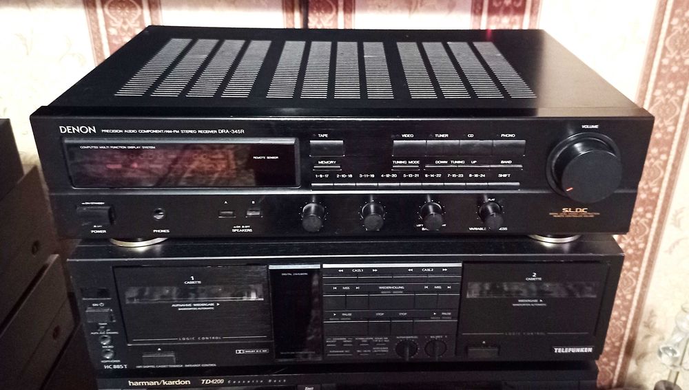 Ресівер DENON DRA-345R в чудовому стані.