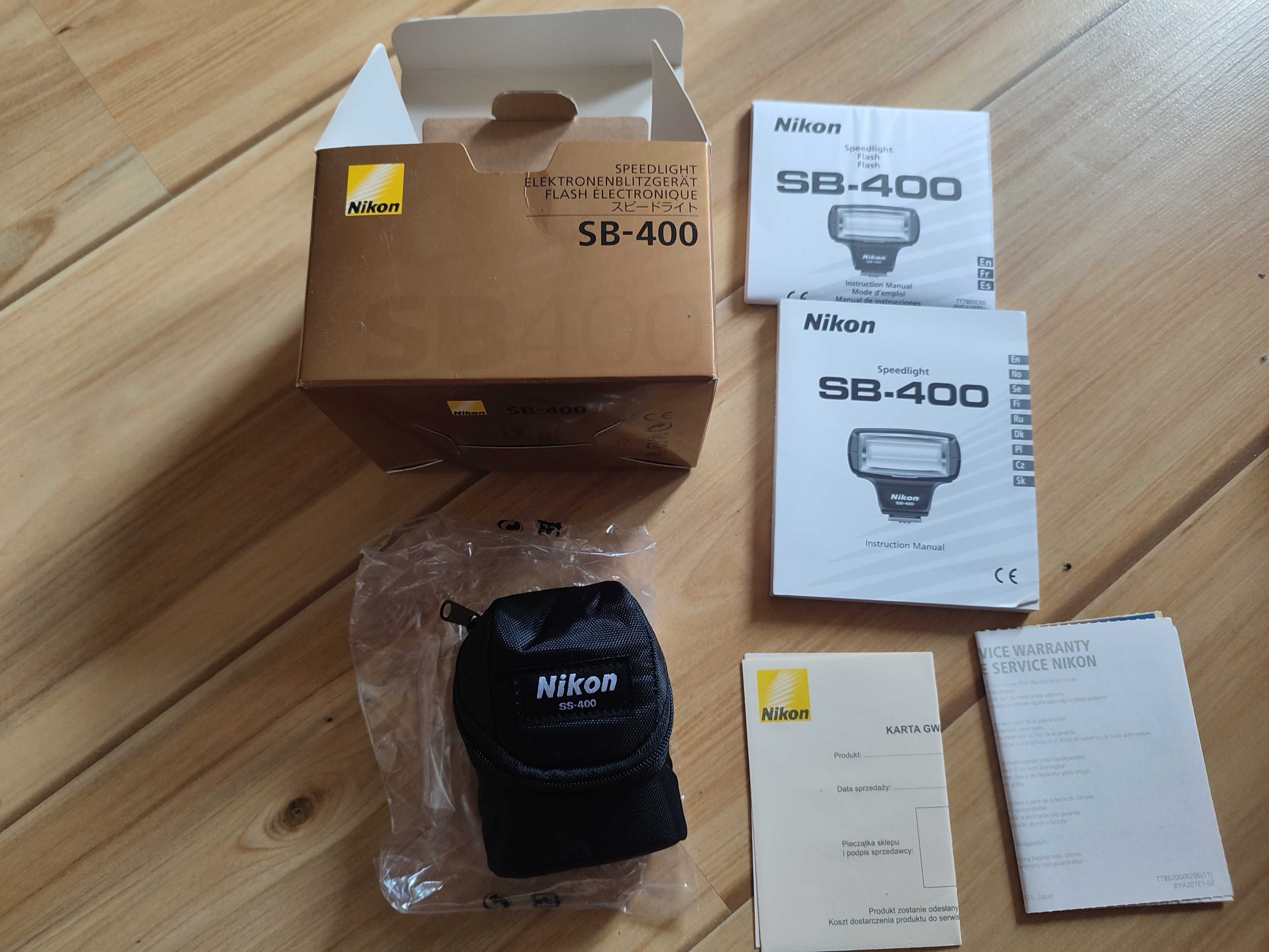 Nikon SB 400 lampa błyskowa
