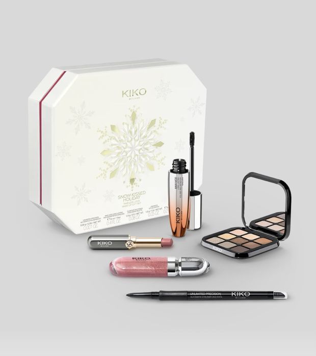 Набір Kiko Milano Snow-Kissed Holiday Timeless Look Makeup Gift Set