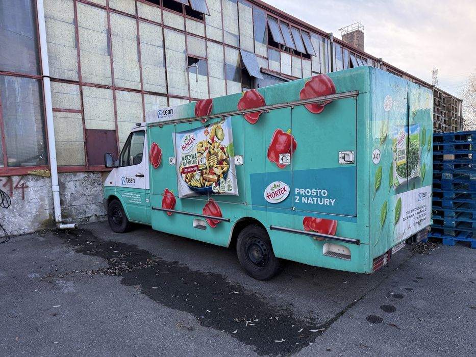 Mercedes Sprinter komorówka, mroźnia wyprzedaż