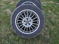 Felgi aluminiowe z op. zimowymi Bridgestone 225/55 R17, ET38, 5x112