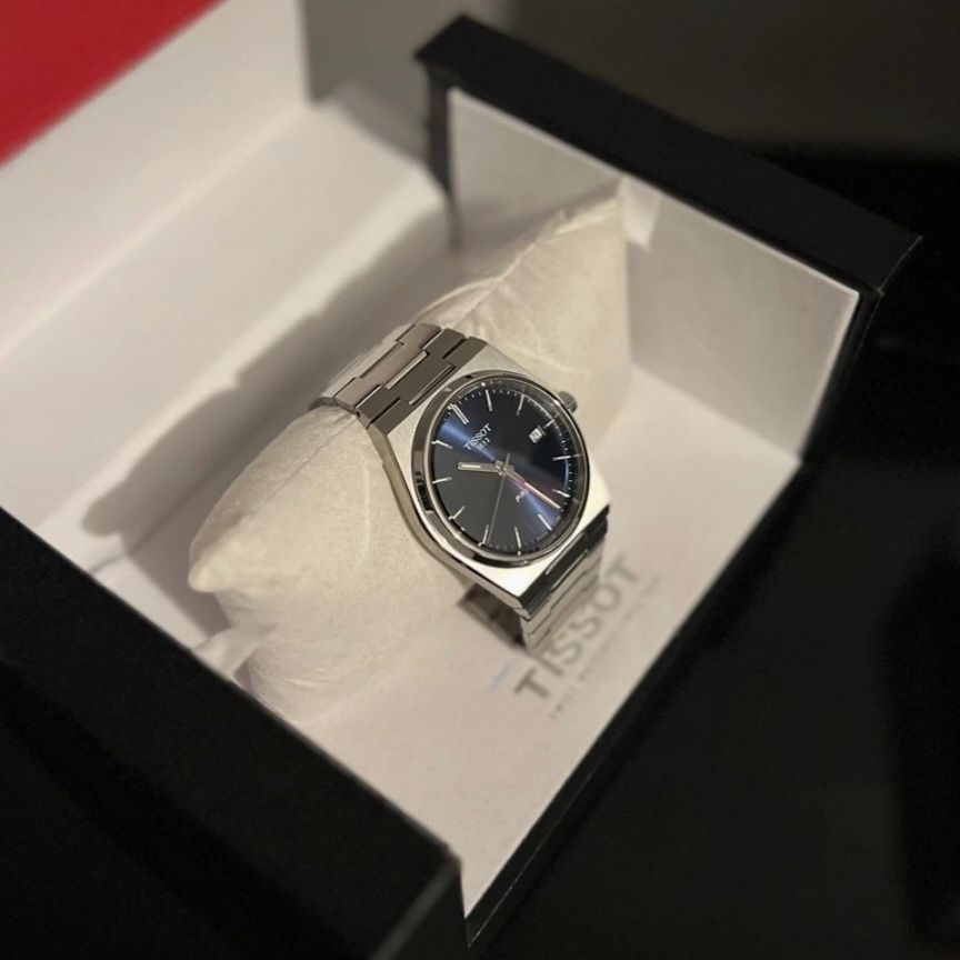 Relógio Tissot PRX azul