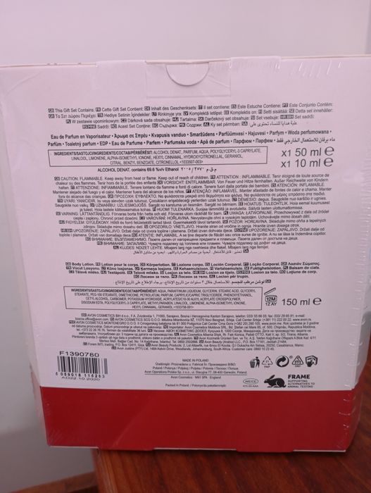 Conjunto Inspiration Avon