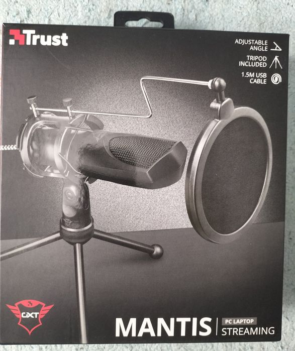 Microfone PC Mantis GXT 232 (da marca Trust)
