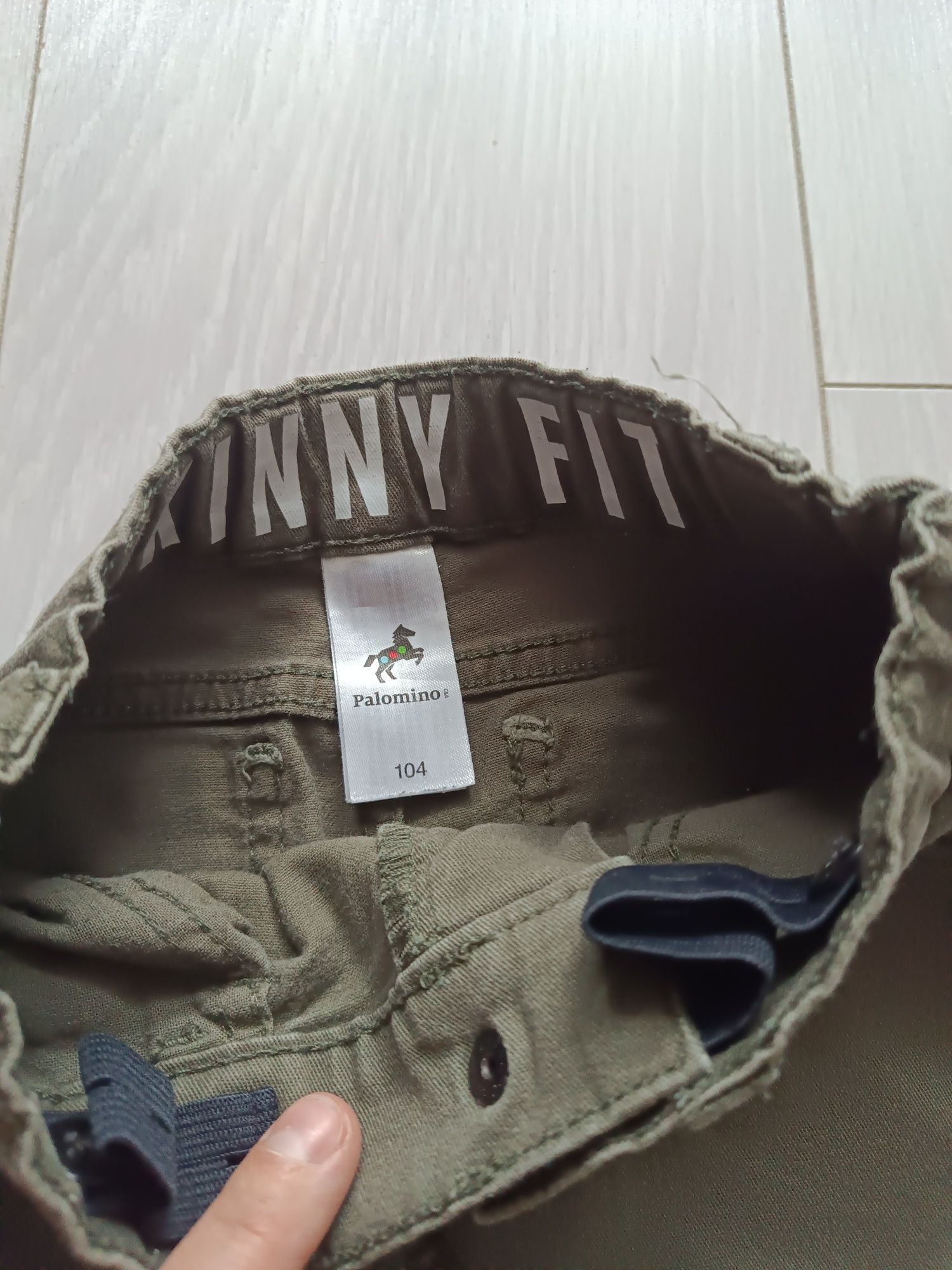 Spodnie skinny C&A bawełna rozm. 104