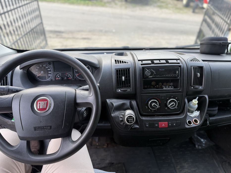Fiat Ducato 2.3jtd 130km KLIMA, HAK, bez DPF’a, 2012r, po serwisie.