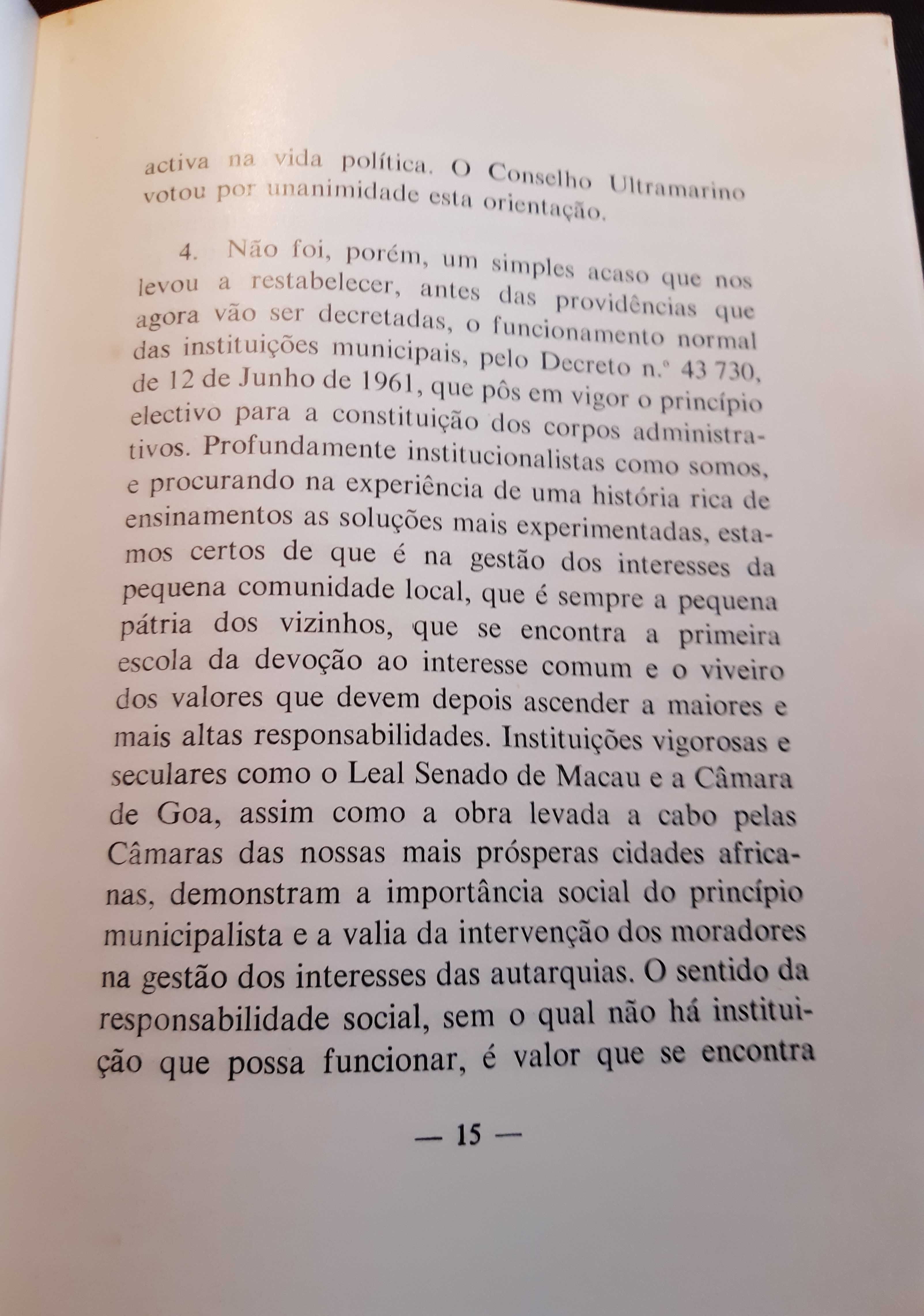 Política de Integração de Adriano Moreira