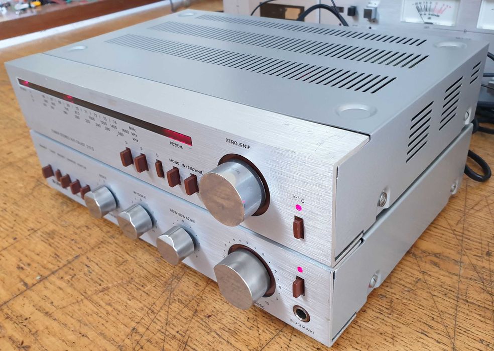 Unitra Diora tuner AS 211 i wzm. WS 311 super stan po serwisie