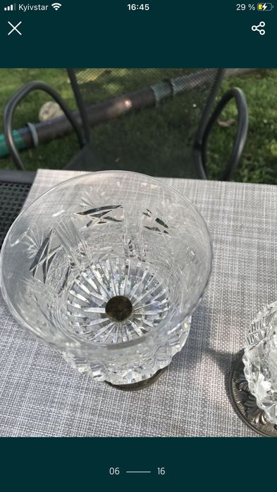 Хрустальные бокалы