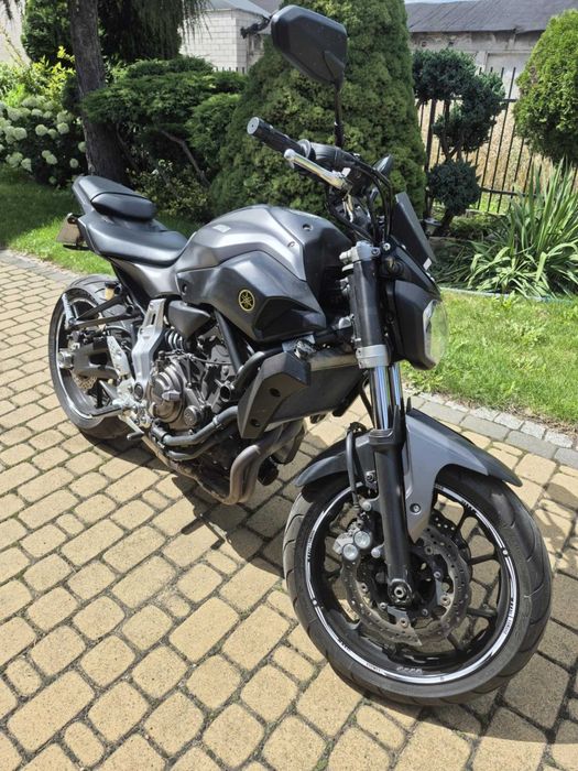 Yamaha MT07 A2 Akrapovic