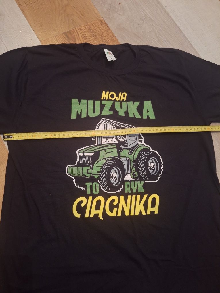 Koszulka męska  dla traktorzysty.