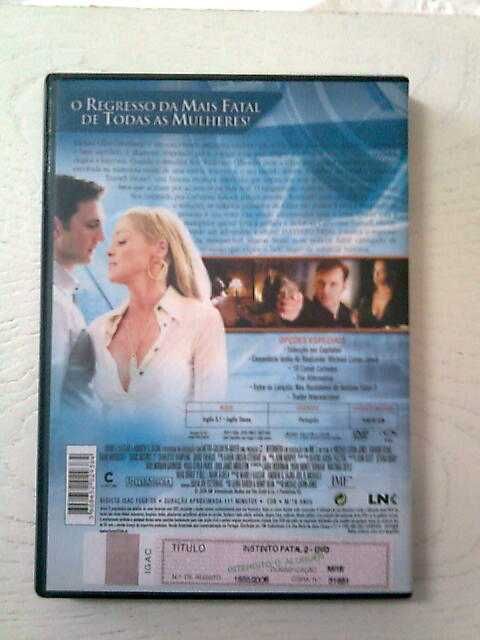 DVD Instinto Fatal 2