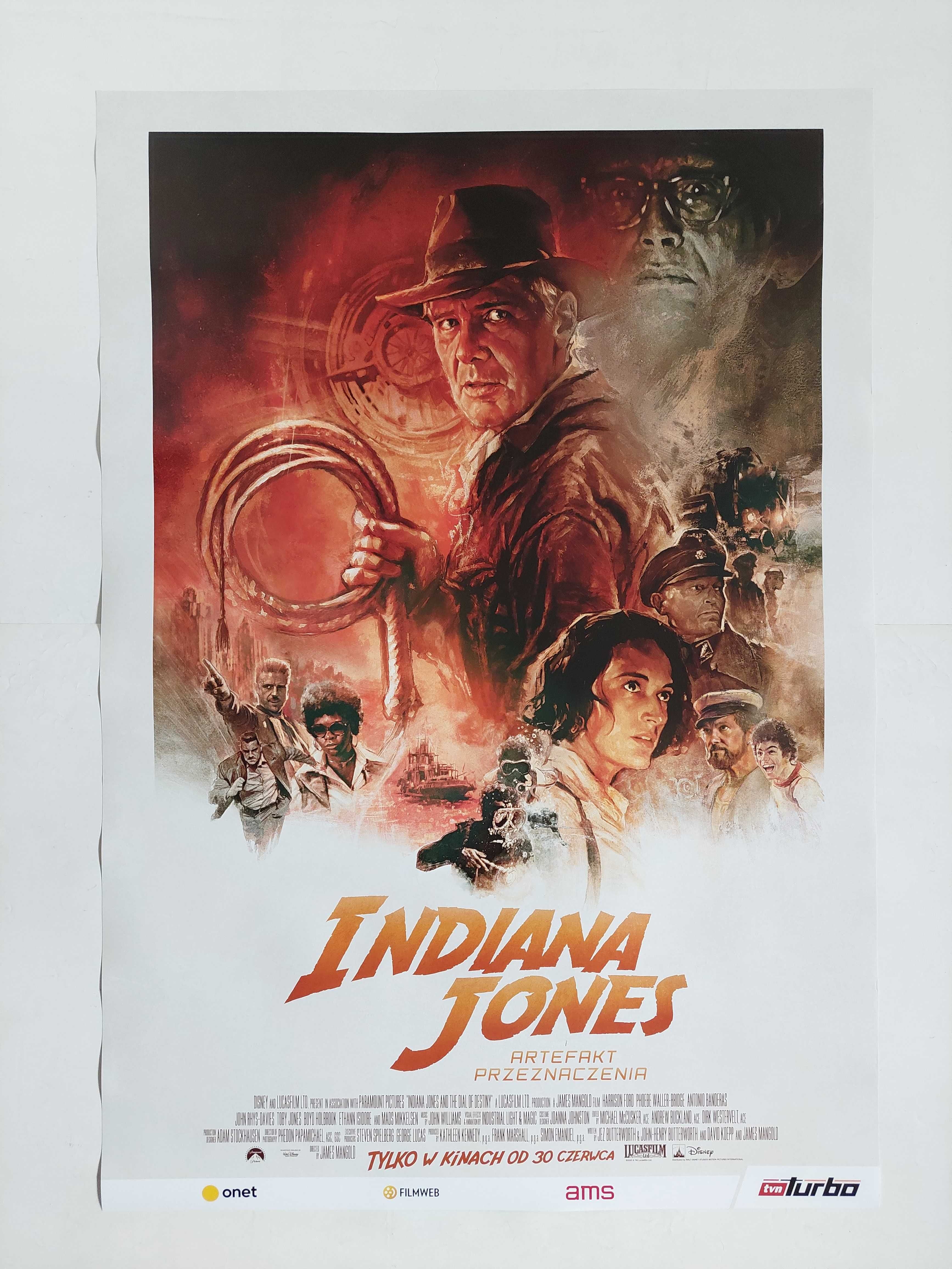 Plakat filmowy oryginalny - Indiana Jones i Artefakt przeznaczenia