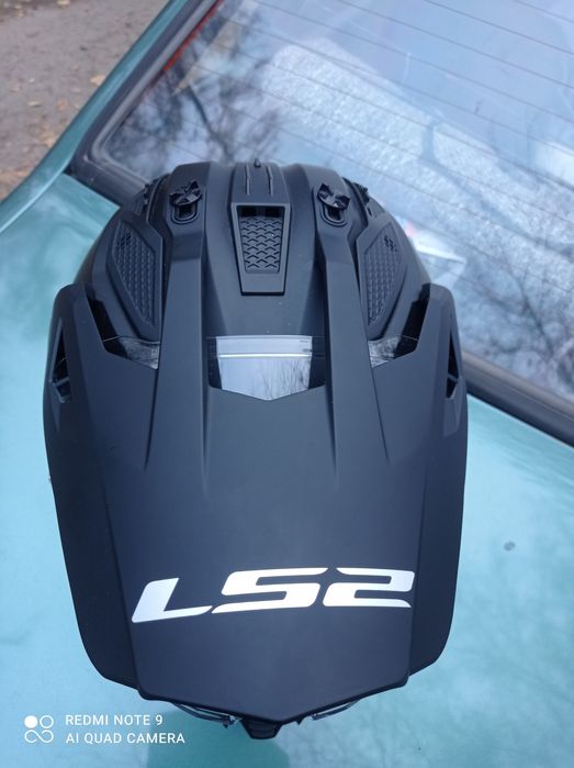 Эндуро шлем LS-2 Pioner 2 черный мат