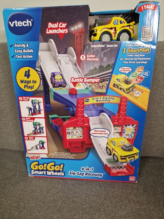 Набір vtech smart wheels zig-zag raceway трек гоночна траса Вітеч