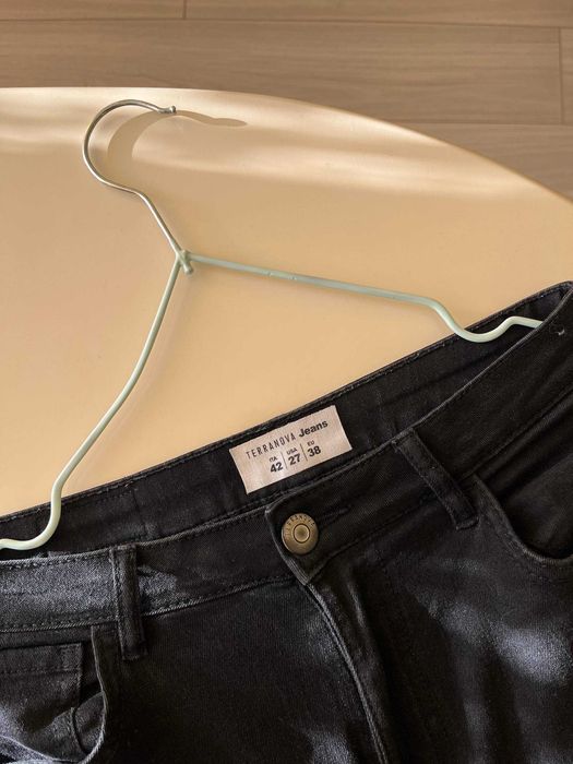 Джинси чорні кльош Terranova розмір 38