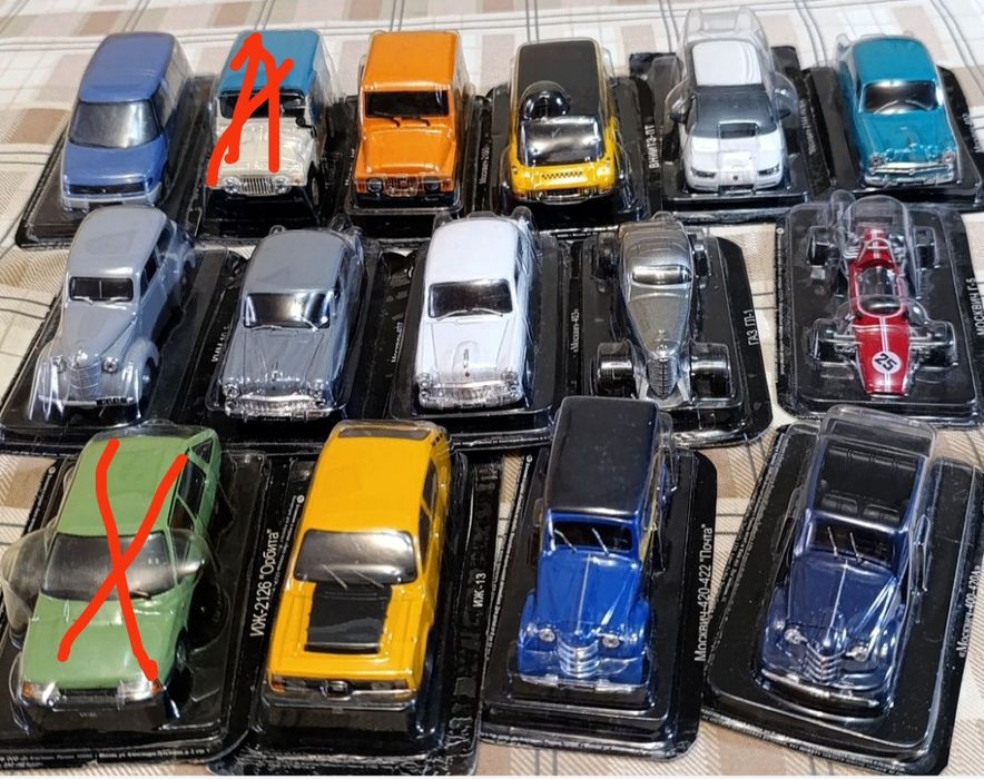 АВТОЛЕГЕНДЫ: модель машинки "МОСКВИЧ", ИЖ и др. Деагостини DeAgostini.