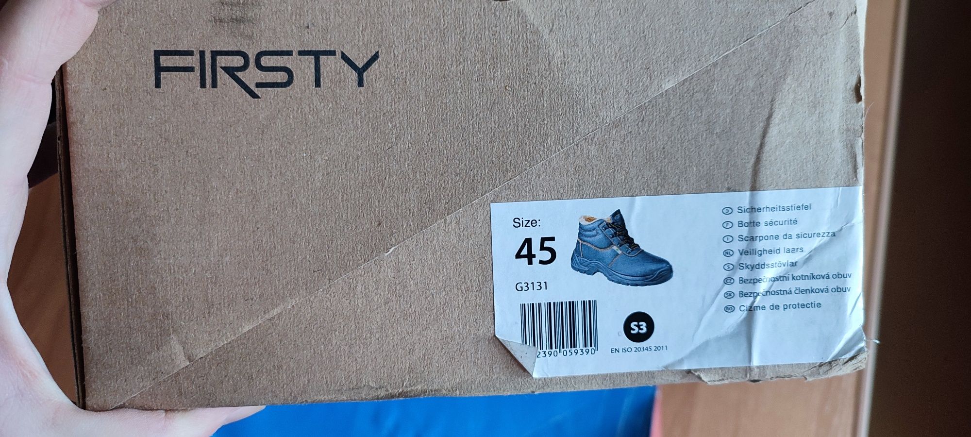 Спецвзуття зимове тепле firsty 45 р.
