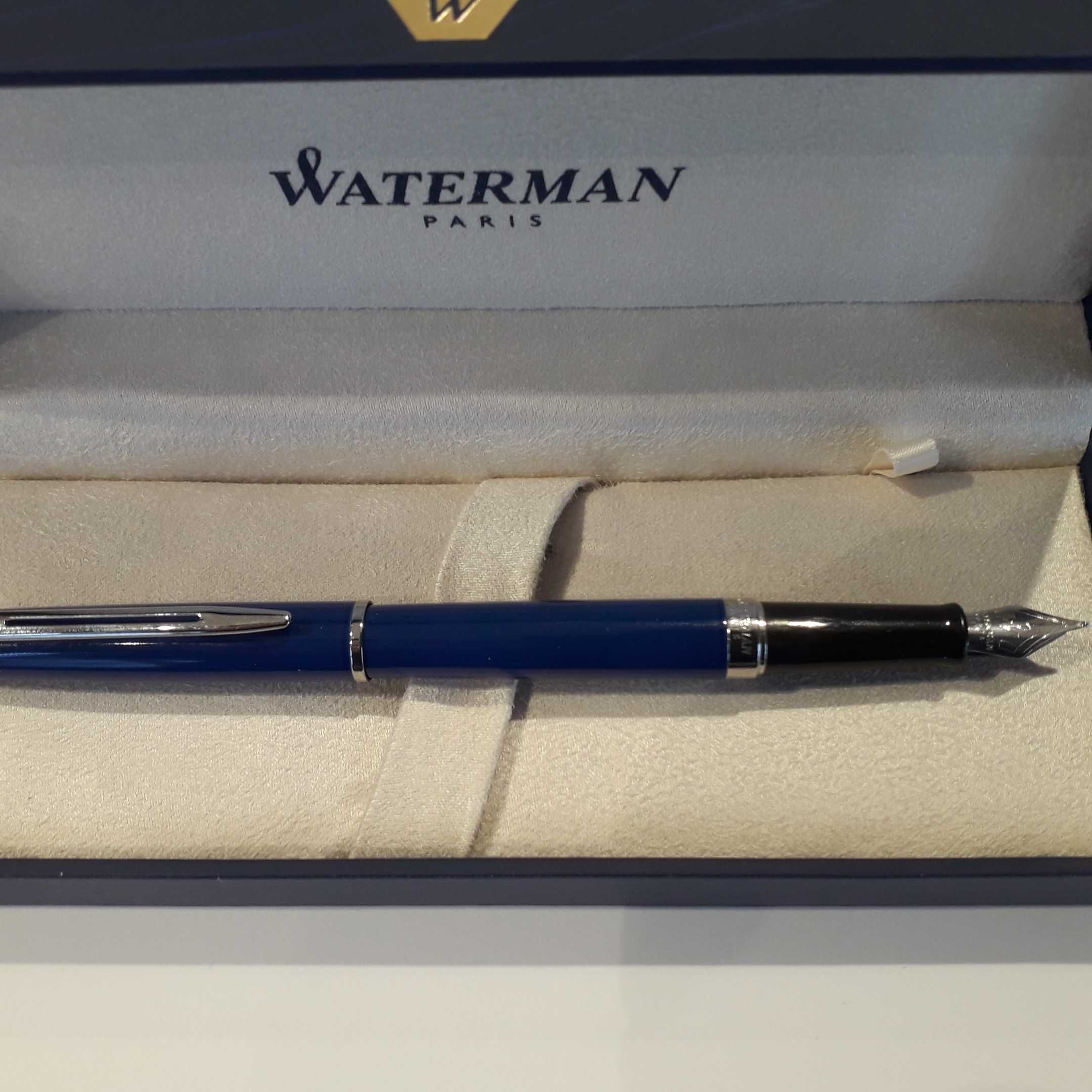 Waterman Pióro Wieczne Hémisphère laka niebieski CT "F"