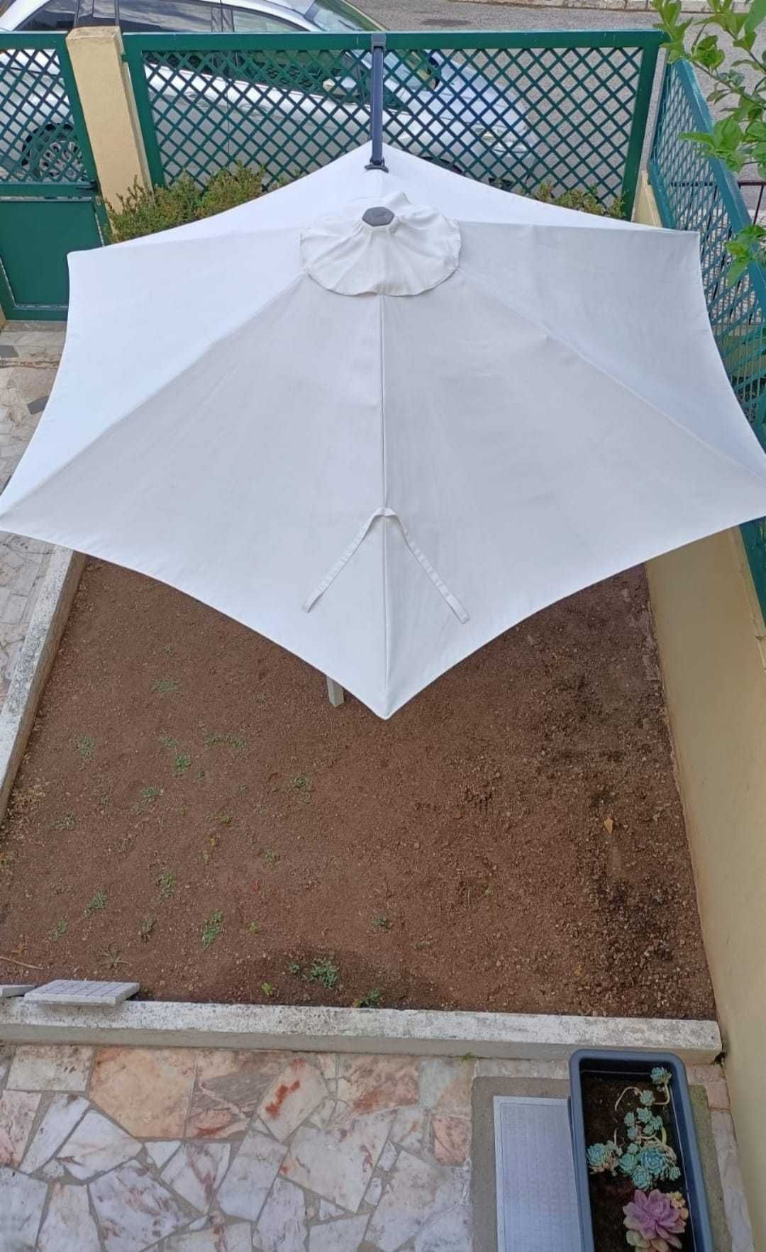 Chapéu de sol grande para exterior/jardim e capa de proteção
