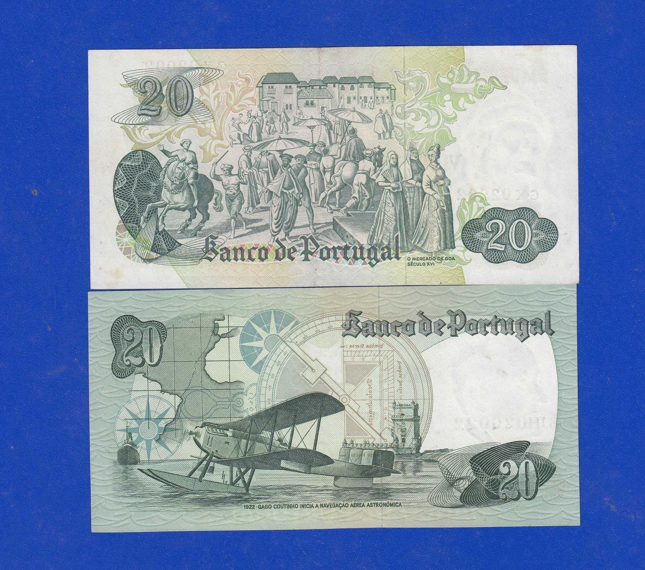 Portugal 20 escudos 1971/78 BELASSS