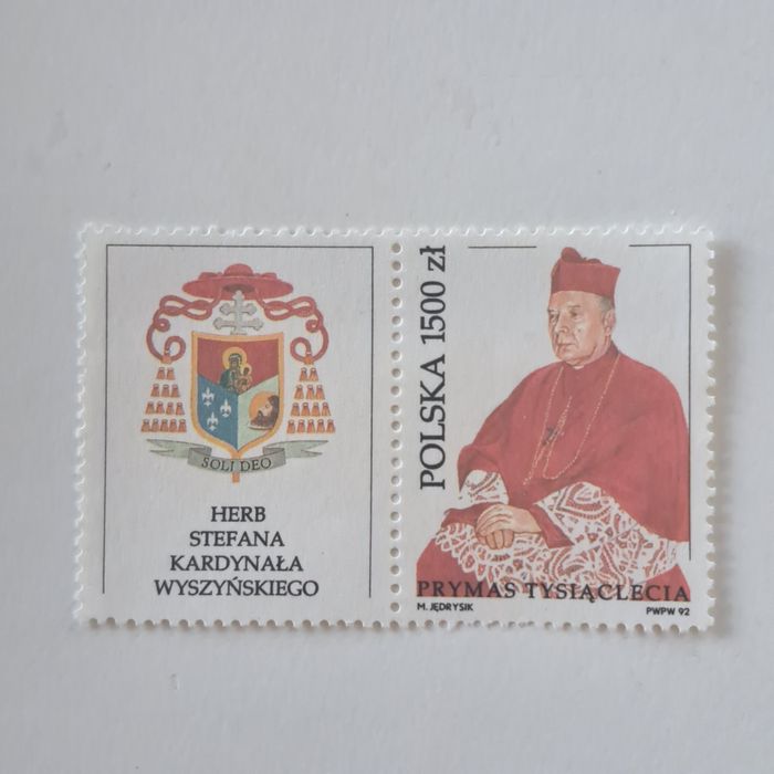 Znaczki Pocztowe - Kardynał Stefan Wyszyński
