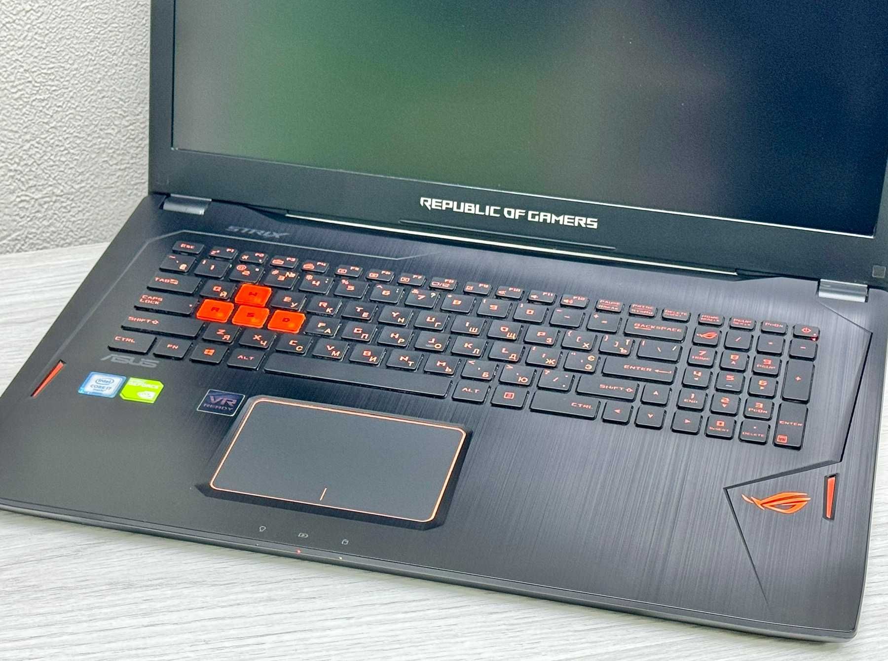 Ігровий Asus Rog /17 дюймів / Intel i7 / 6Gb GeForce /Гарантія півроку