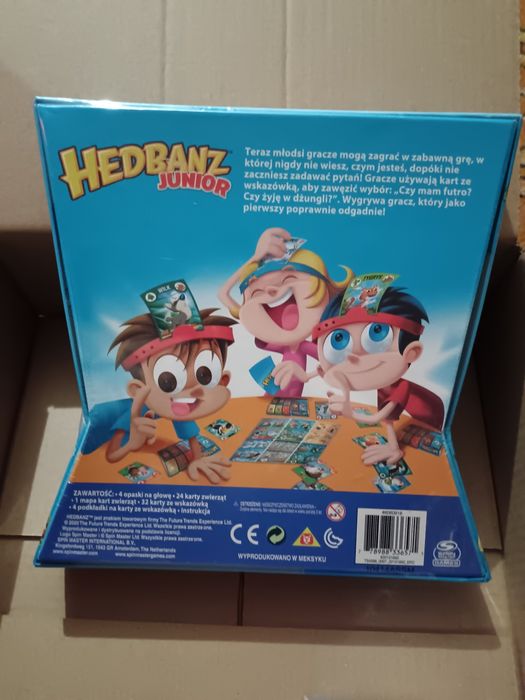 Gra w zgadywanie hedbanz junior