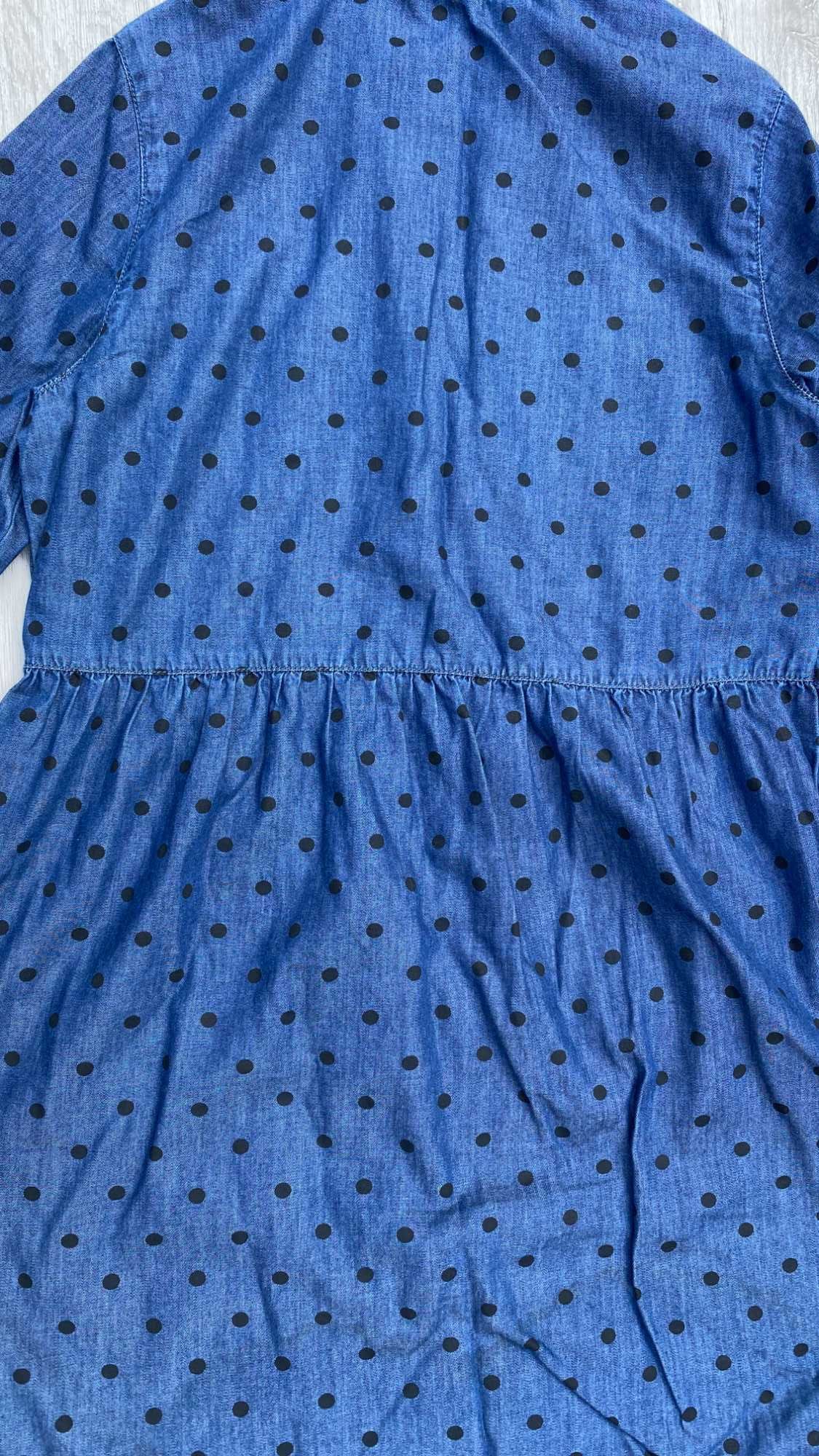 Платье джинсовое на девочку р.134-146