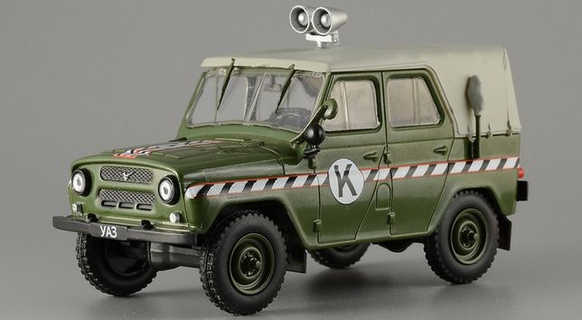 Модель-игрушка УАЗ 469Б - Автолегенды CCCР