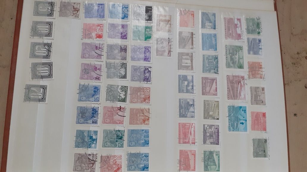 Znaczki pocztowe od 1956 r