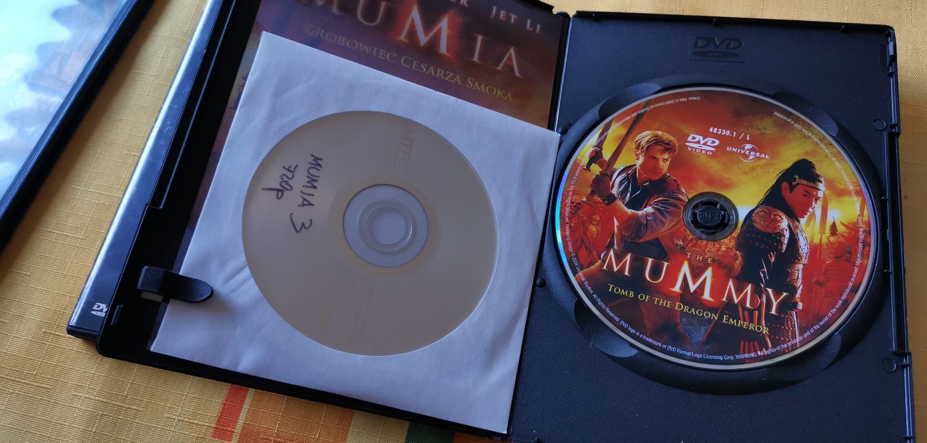 Mumia trylogia DVD. Napisy pl.