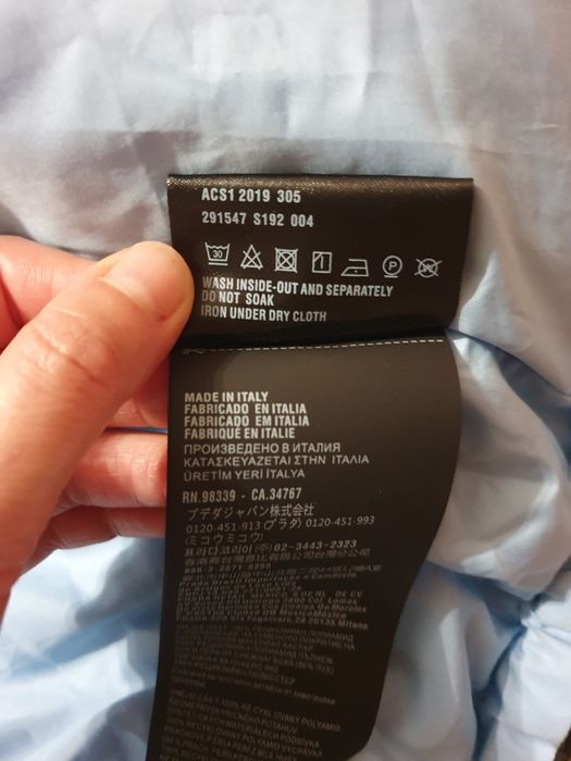 Пуховик Prada 38 рамер