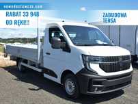 Renault Master Skrzynia otwarta 170KM 4850x2200x400mm  Od ręki, Full led, Asystent świateł drogowych, Zabudowa Tensa