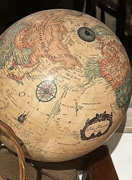 Globo iluminado