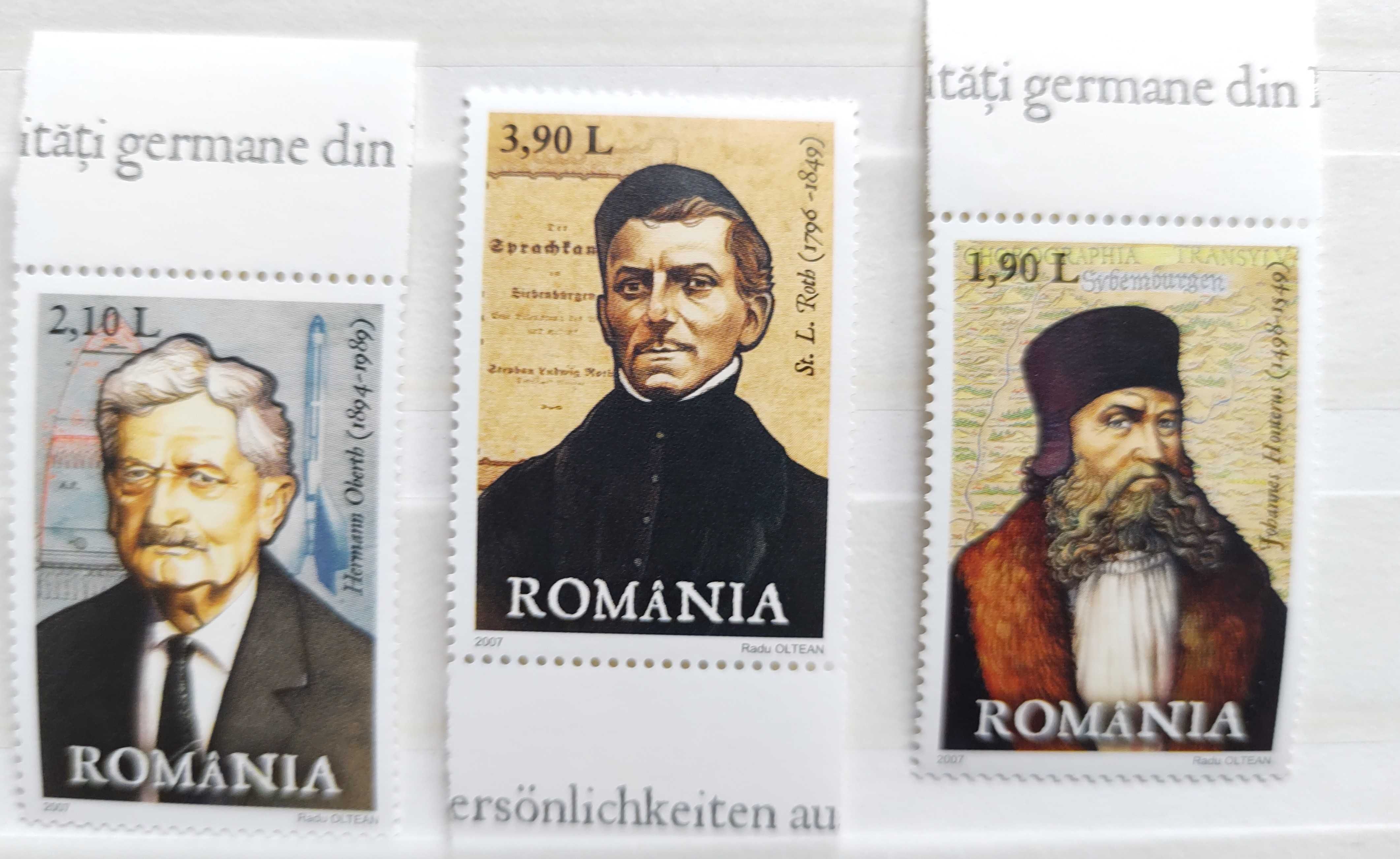 Znaczki pocztowe - Rumunia - zasłużeni dla kraju