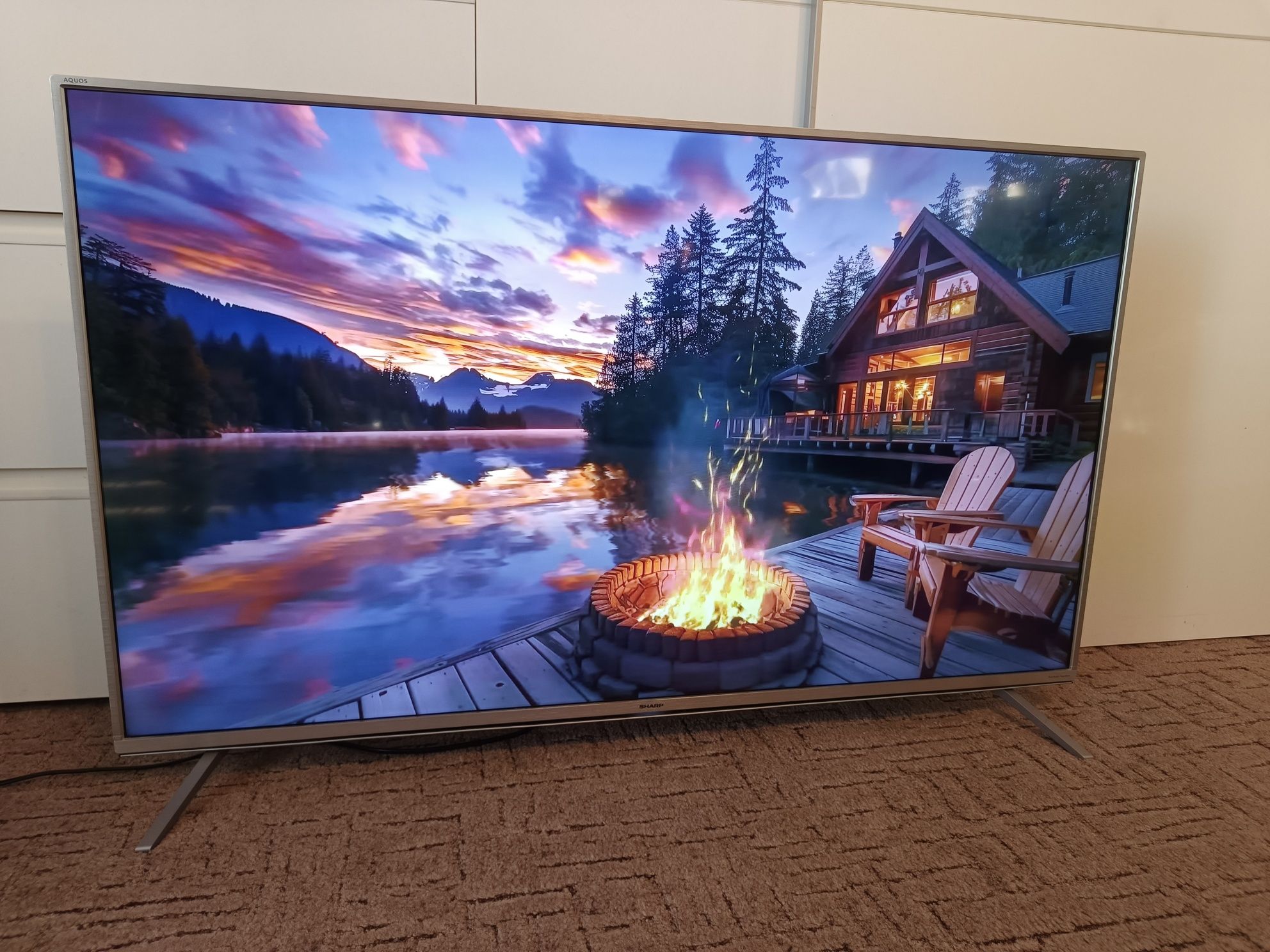 TV Sharp 49cali, Smart, 4K, Bluetooth. W super stanie.