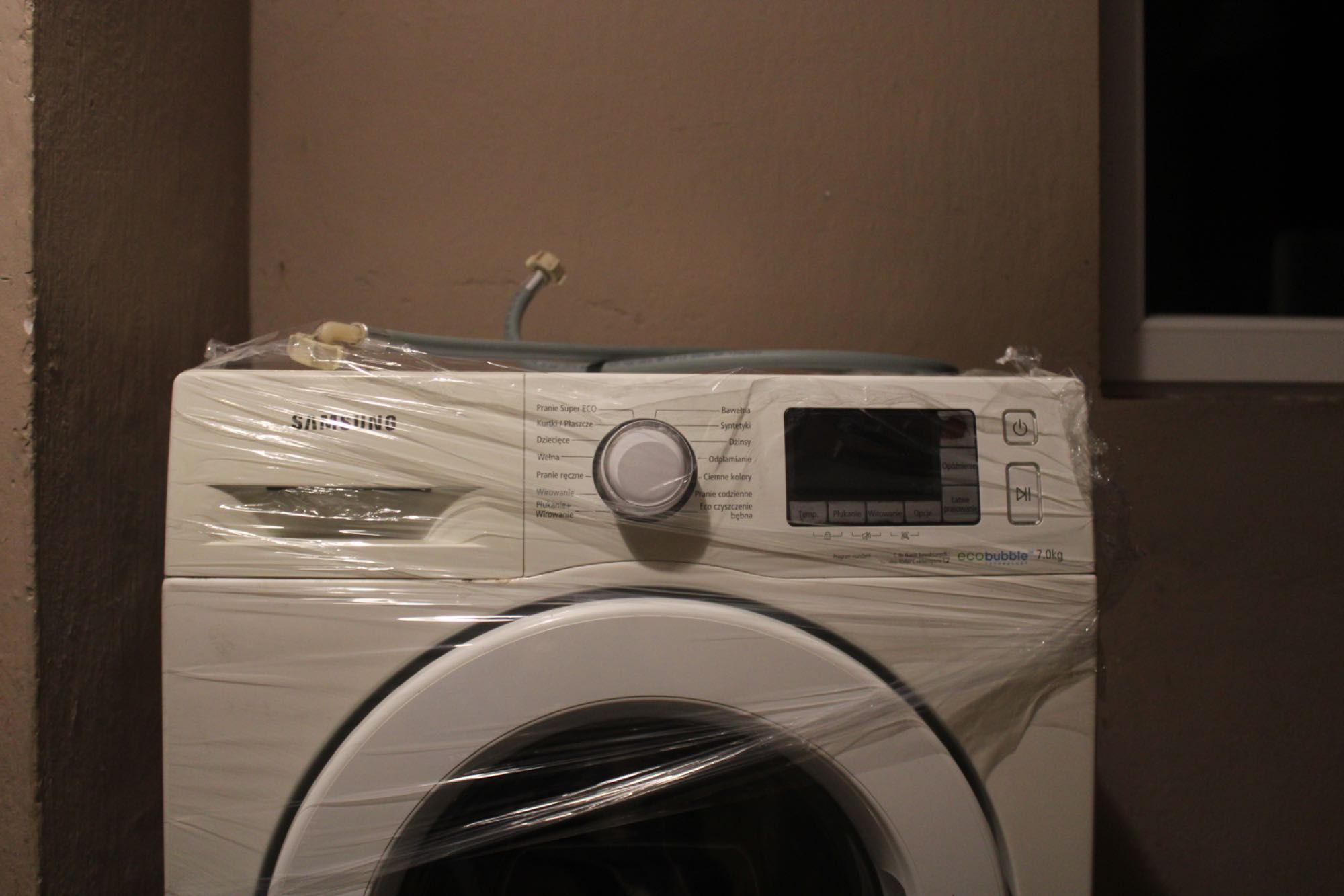 Używana pralka Samsung WF70F5E3W2W Eco Bubble