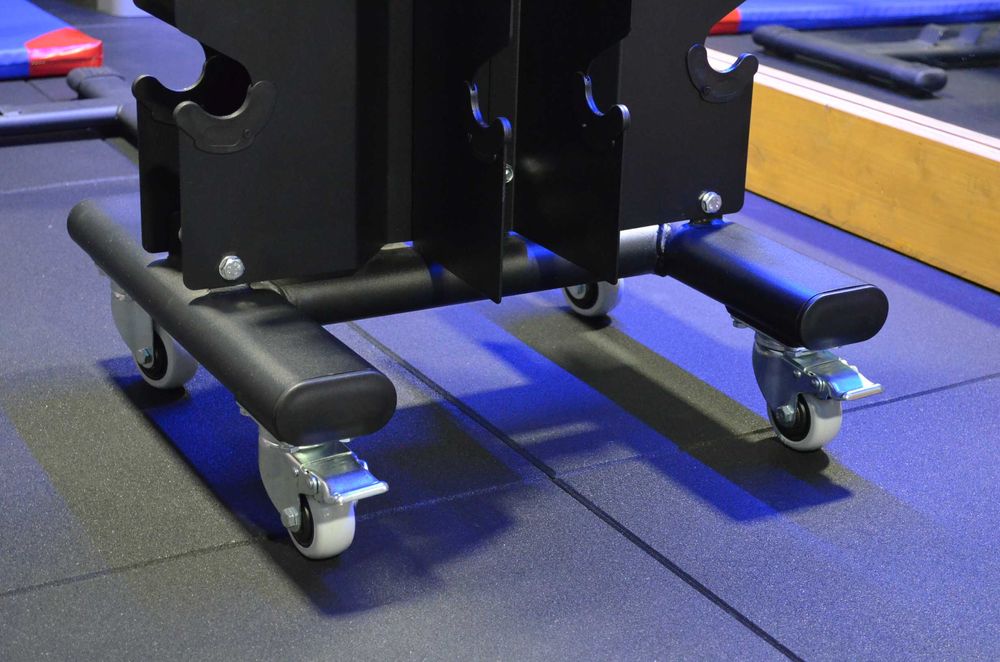 Stojak pionowy na Hantle HEX _ 14 Par_ na kółkach !!!