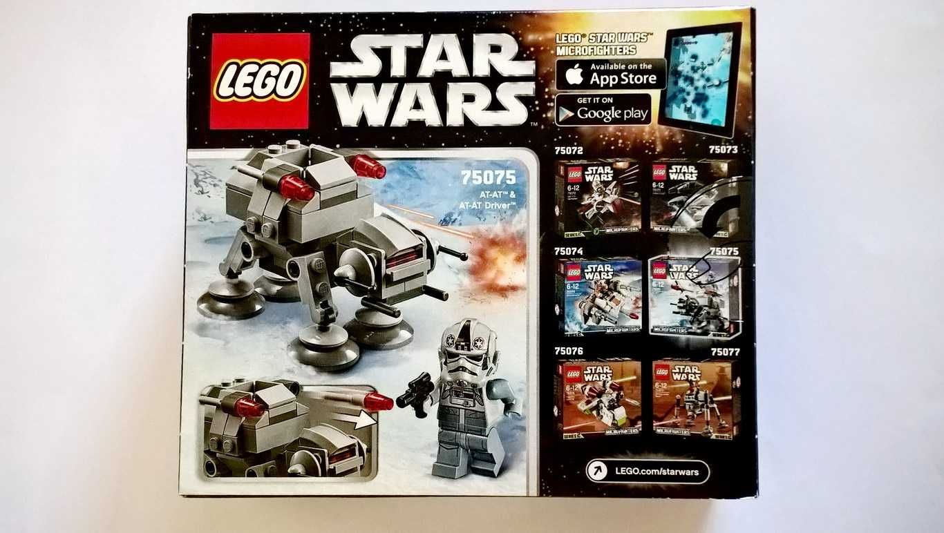 Lego Star Wars 75075 AT-AT Microfighter Series 2 selado