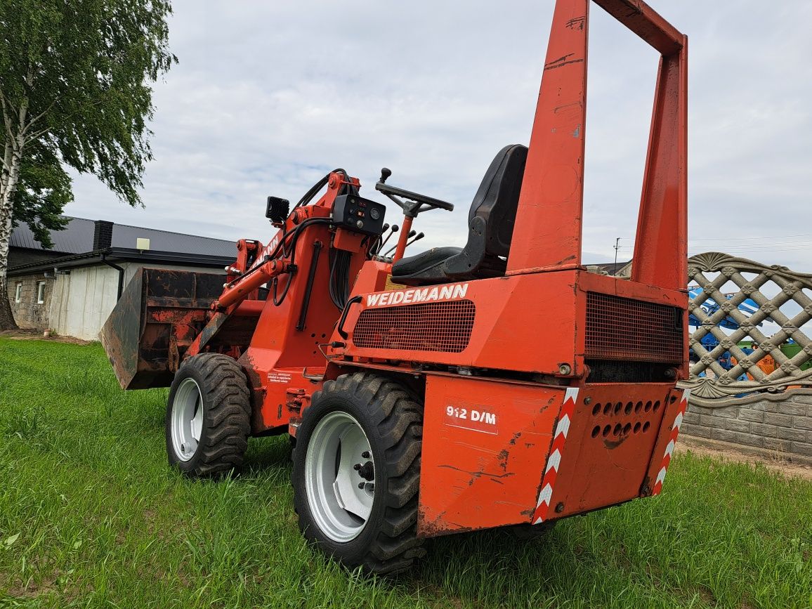 Miniładowarka przegubowa Weidemann 912 DM schaffer super stan