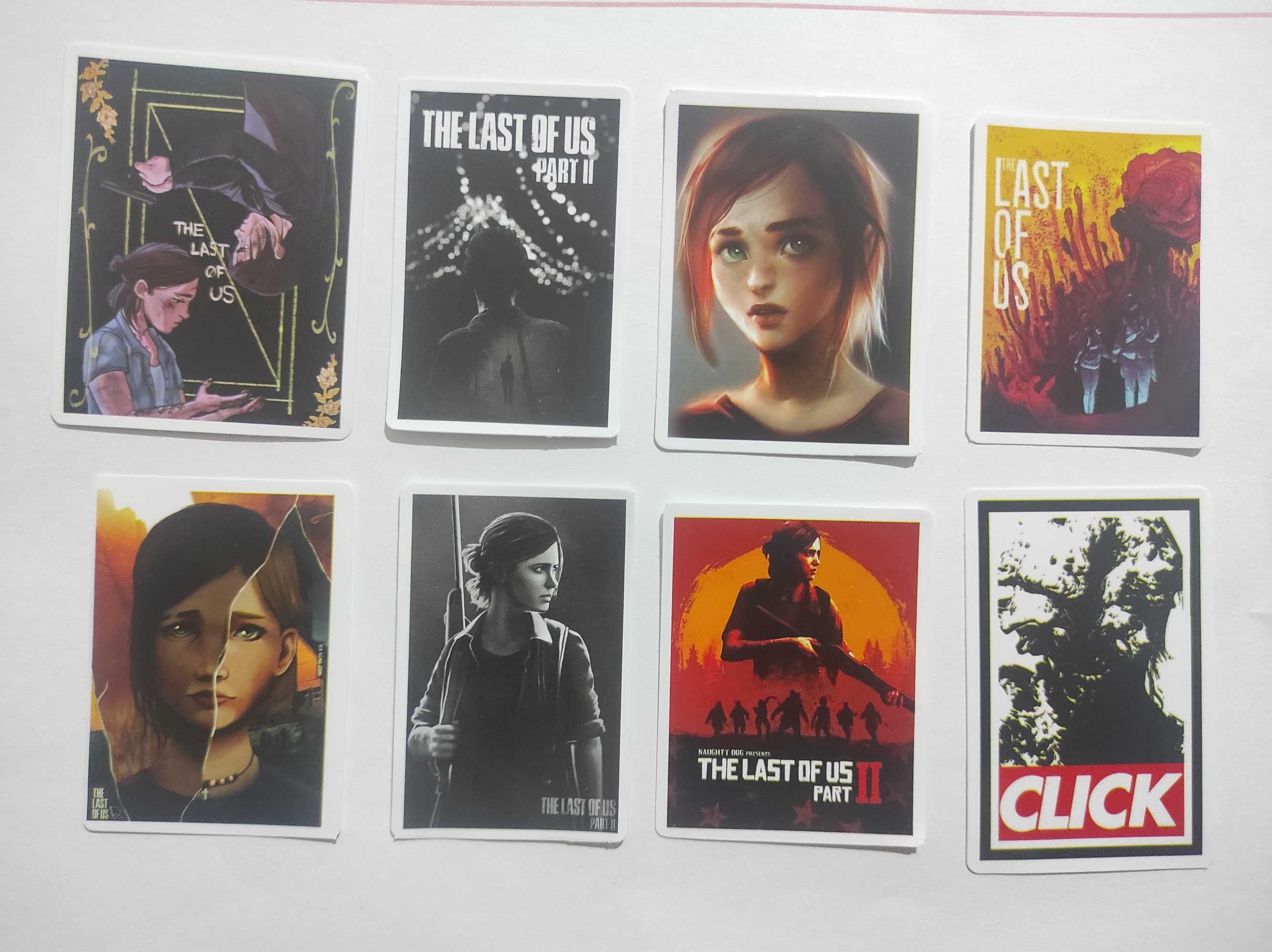 Stickers/Autocolantes com tema de The Last of Us