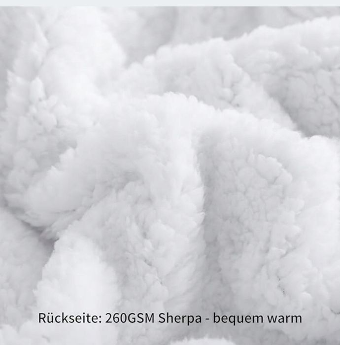 Gruby, przytulny, puszysty koc Aisbo, fioletowy 220 x 240cm
DO