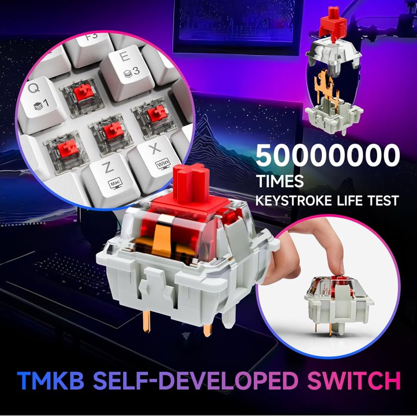 Teclado Mecânico Gamming TMKB T63