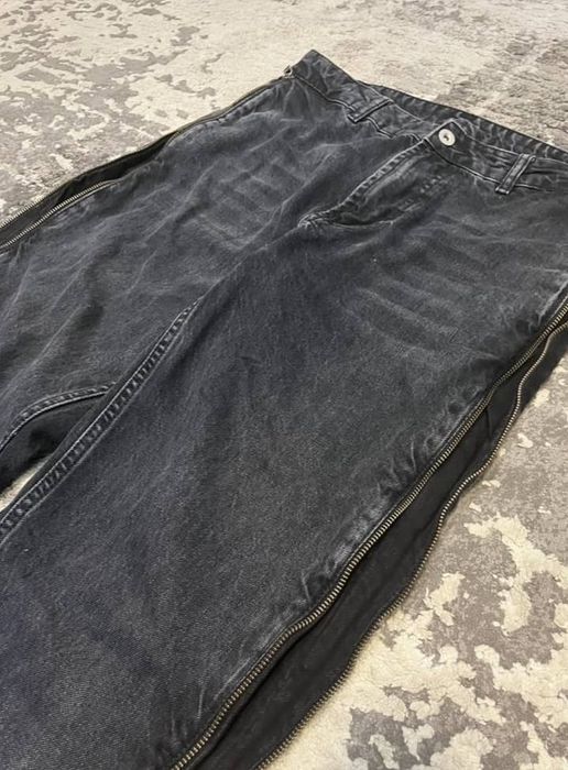 Zip Zara Flared Jeans clash