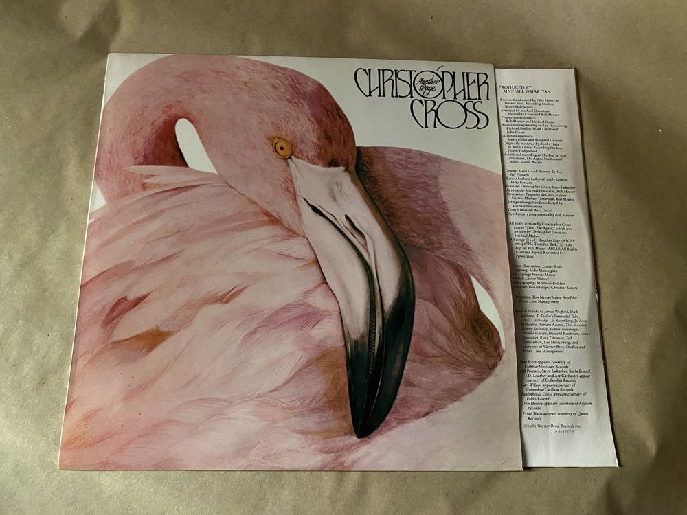 Christopher Cross - - Another Page . ... .. LP